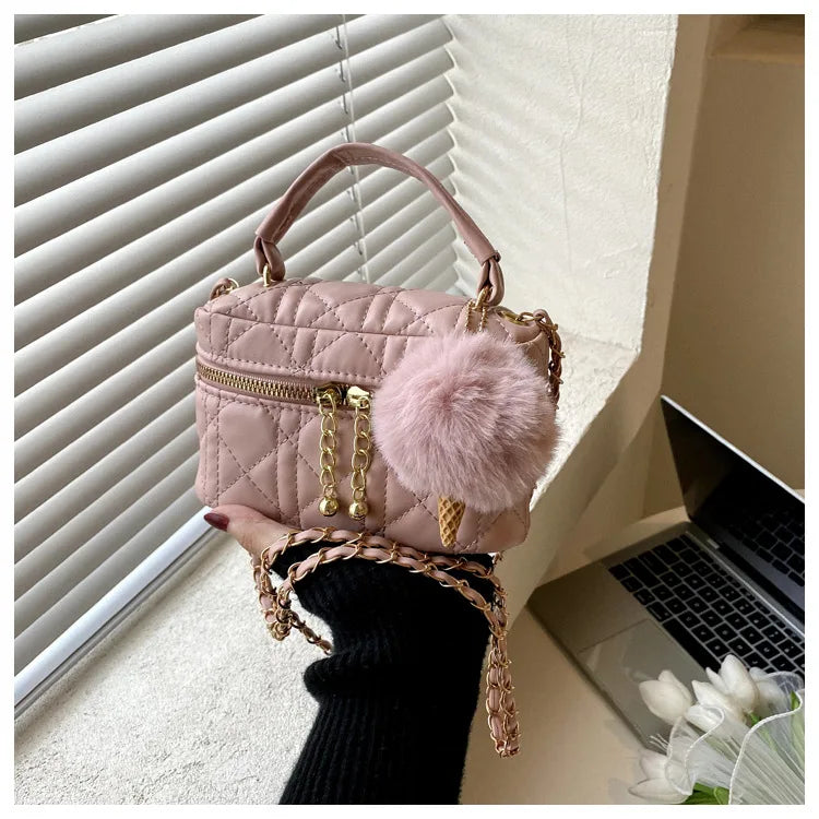 Leather Shoulder Crossbody Bag for Women Purse Handbags Female Bags