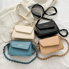 Summer Small Handbag Women Crossbody Bag Square Shoulder Bag
