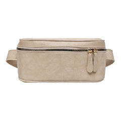 Women's PU Leather Waist Bag Zipper Fanny Phone Belt Bum Pouch