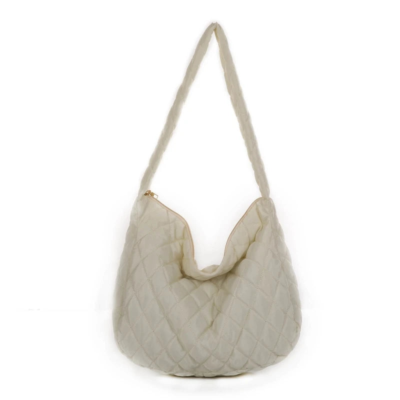 Space Pad Cotton Women Shoulder Bag Lady Winter Quilted Bags