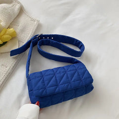 Winter Nylon Padded Quilted Shopper Bags for Women