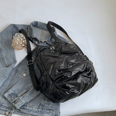 Winter Down Cotton School Bags for Teenager Travel Bag