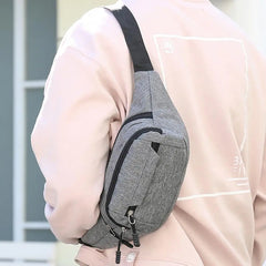 Sport Purse Waist Bag Women Anti-theft Zipper Belt Bag Crossbody Fanny Pack