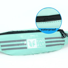 Reflective Sports Waist Bag Waterproof Phone Pouch Sling Chest Bag