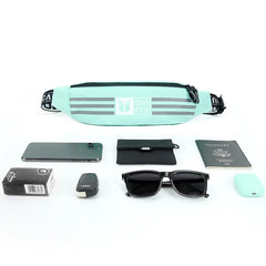Reflective Sports Waist Bag Waterproof Phone Pouch Sling Chest Bag