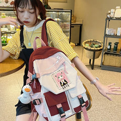 Spy X Family Anya Forger Backpacks Teens Back To School Shoulder Bag Girls Boys