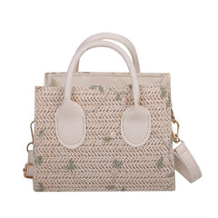 Bohemian Woven Straw Handbag for Women Shoulder Bags