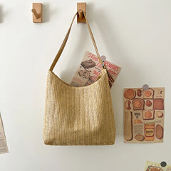 Straw Women Handbag Tote Bag Summer Female Handwoven Beach Holiday