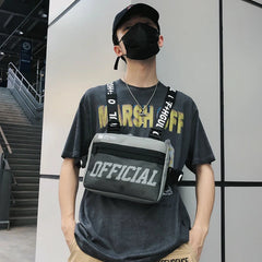 Streetwear Tactical Vest Hip Hop Chest Rig Bag