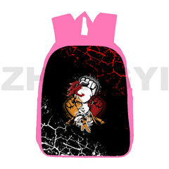 One-Punch Man Backpacks for Women 12/16 Inch, Large Capacity Shoulder Bag