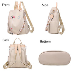Anti-theft Backpack for Girls High Travel Bookbags