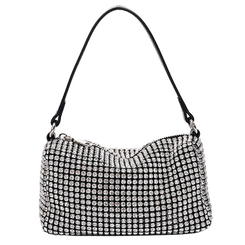 Women's Rhinestone Handbag Diamonds Shoulder Bag Purse