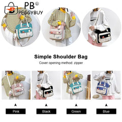 Summer Crossbody Messenger Bag Underarm Women Purses Handbags Female
