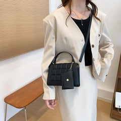 Summer Crossbody Messenger Bag Oxford Underarm Women Purses Handbags