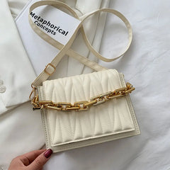 Summer Handbags Bag For Women High Soft Leather Style Shoulder Bag Pleated