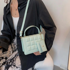 Summer Japanese Messenger Bag for Female Girl - Small Handbag Square Purse