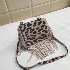 Tassel Mini Messenger Bag Girls Coin Purse Shoulder Bags