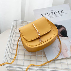 Tassel Women Crossbody Bag Small Flap Messenger Bag for Ladies Sling Bag