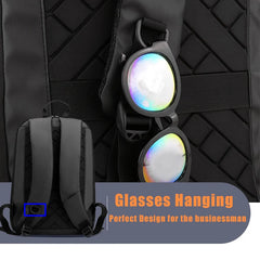 Slim Business Backpack for 13.3 14 Inch Laptop Waterproof Lightweight Travel Bag