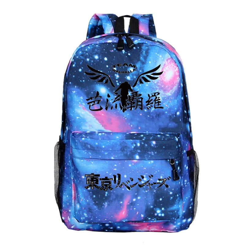 Tokyo Revengers Backpack Unisex School Bag Laptop Bag Teens Travel Bag