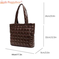 Nylon Women Clutch Handbag Large Capacity for Travel Shopping
