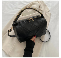 Women's Small Crossbody Shoulder Bag PU Leather Messenger Handbag