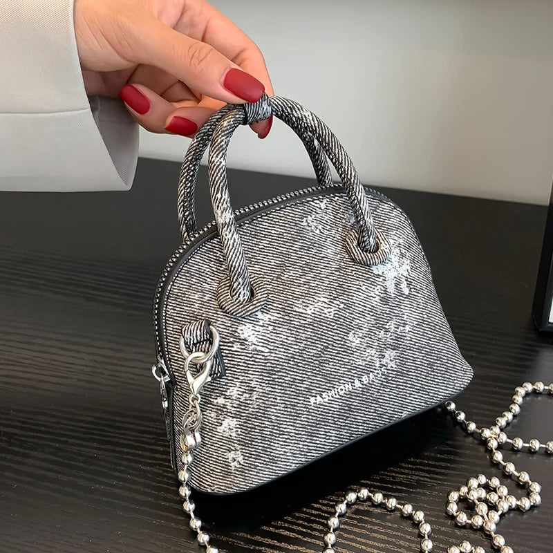 Totes Shell Bag Women Mini Chain Shoulder Crossbody Bags All-match Handbags