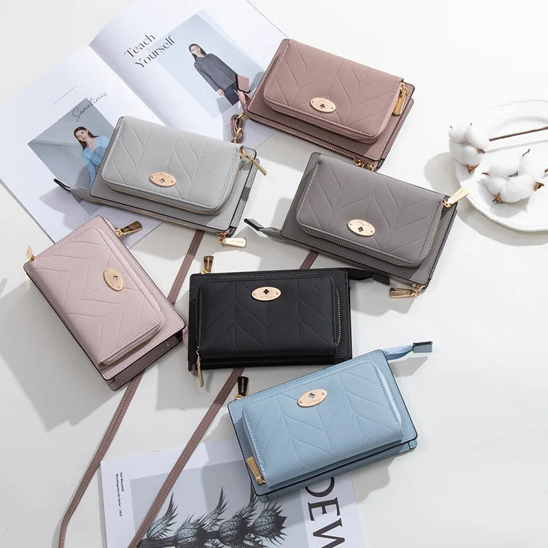 Touch Screen Mobile Phone Bag Female Large Capacity Women Shoulder Bag