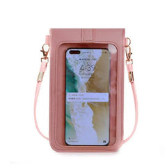 PU Leather Womens Crossbody Bag Hasp Wallet Retro Small Purse