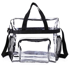 Transparent Shoulder Crossbody Bag Large Capacity Zipper Pouch