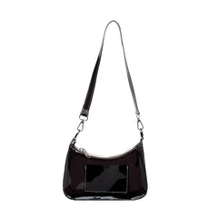 Transparent Underarm Bag Small Square Bag Shoulder Bag with Zipper