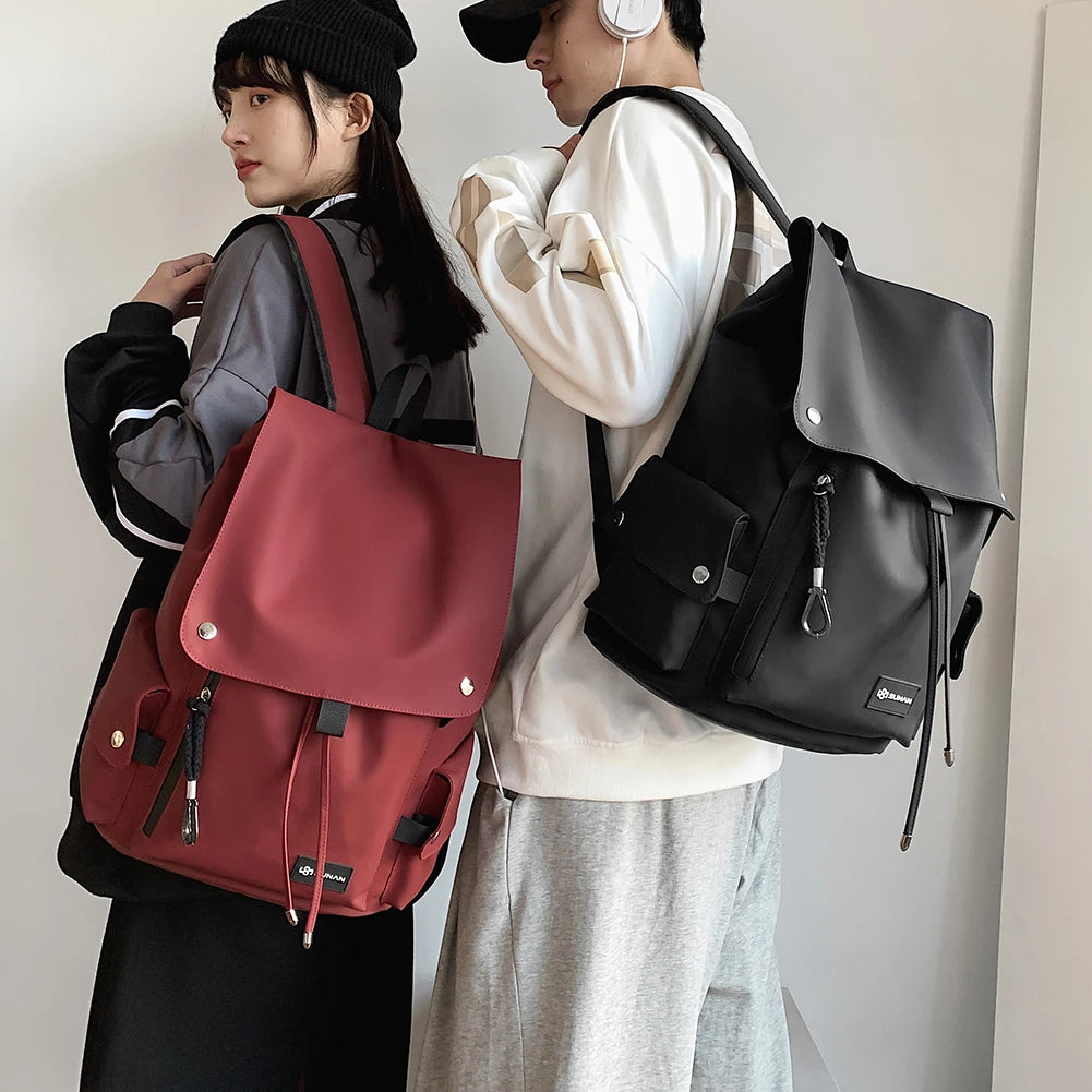 Travel Backpacks for Women Men Outdoor Sports Drawstring Laptop School Bag