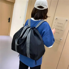 Drawstring Gym Bag Multifunctional Sports Back Pack Waterproof Shoulder Bag