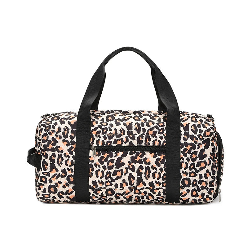 Foldable Fitness Yoga Sports Bag for Women Waterproof Shoulder Bag