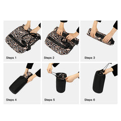 Foldable Fitness Yoga Sports Bag for Women Waterproof Shoulder Bag