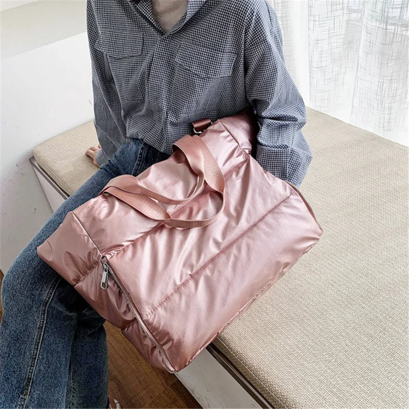 Waterproof Sports Yoga Bag Gym Fitness Handbags Shoulder Bags For Women