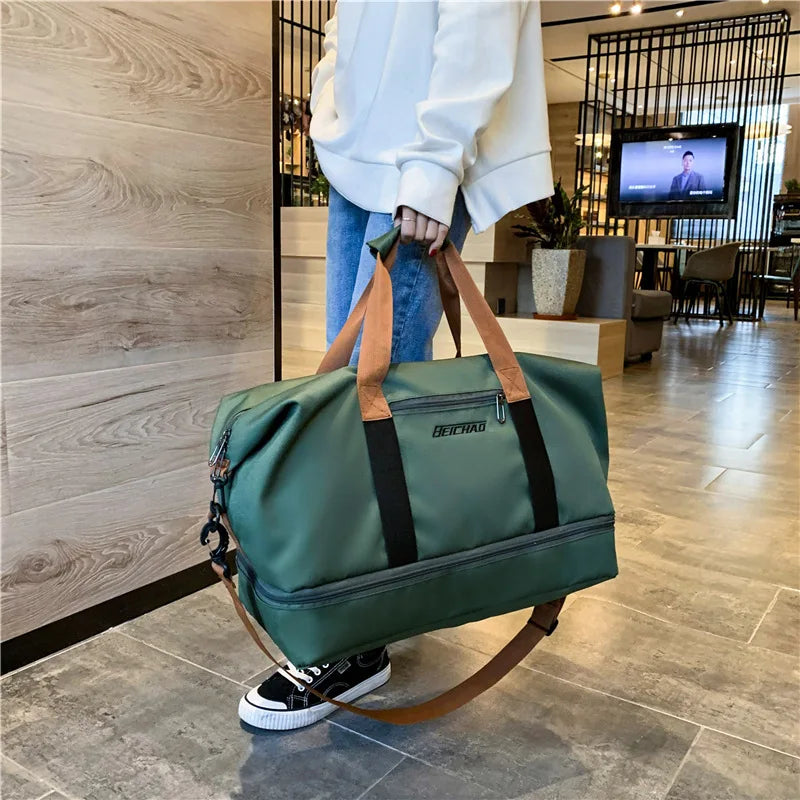 Large Waterproof Travel Bag for Men and Women