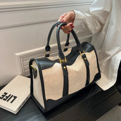 Women's Large Capacity Canvas Sports Bag