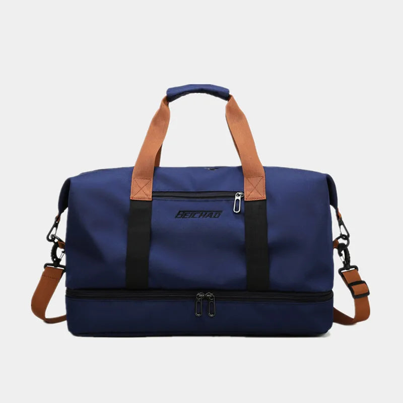 Large Capacity Travel Fitness Bag for Women Waterproof Messenger Bag