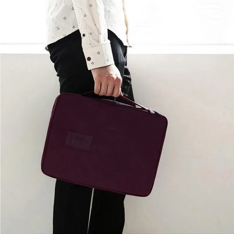 Travel Garment Tie Folder Bag Business Packing Organizers