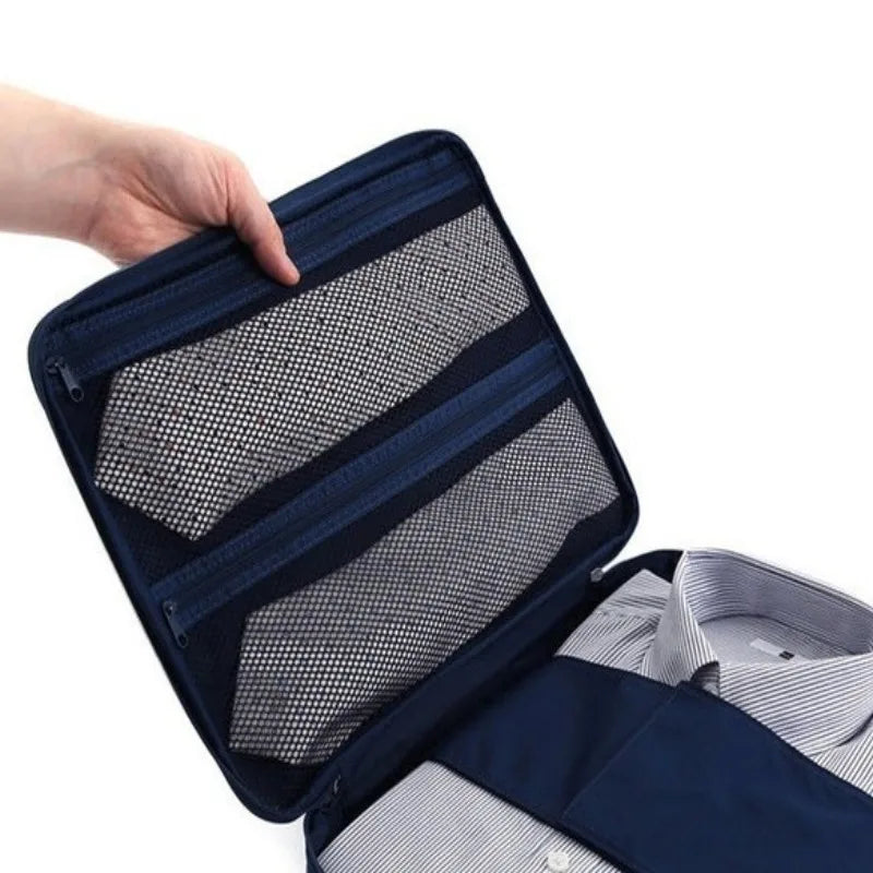 Travel Garment Tie Folder Bag Business Packing Organizers