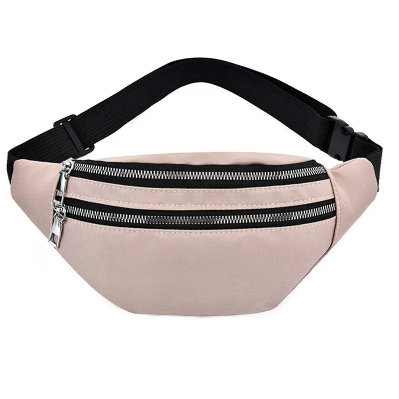 Waterproof Waist Bag Fanny Pack for Travel Shoulder Purse Belt Bag
