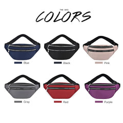 Waterproof Travel Shoulder Purse Belt Bag Fanny Pack Women Waist Bag
