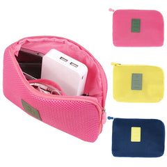 Travel Zipper Cosmetic Bag Large Capacity Organizer Makeup Bags