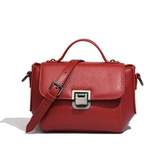 Cow Leather Handbags Women's Casual Shoulder Bag Messenger Bag