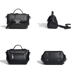 Cow Leather Handbags Women's Casual Shoulder Bag Messenger Bag