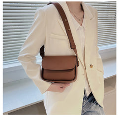 Green Flap Crossbody Bag for Women