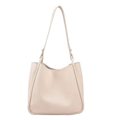 Daily Bucket Women Shoulder Bags PU Leather Handbag Business Tote