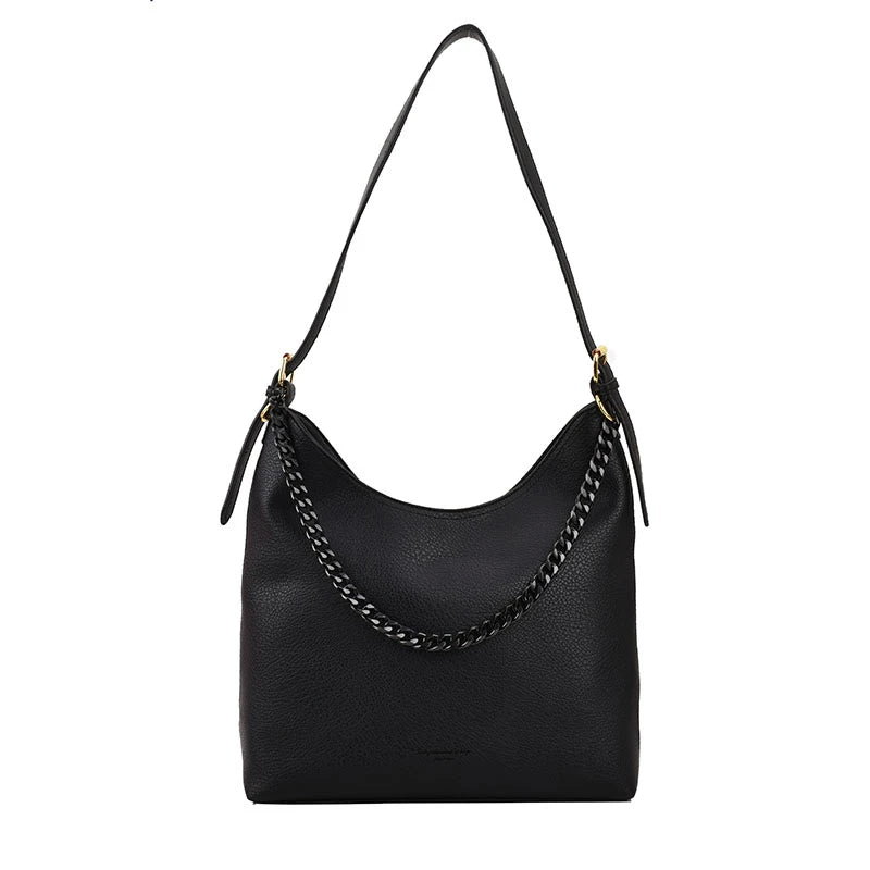 Multi-Zipper Women Shoulder Bags Chain Handbag Large Capacity Crossbody
