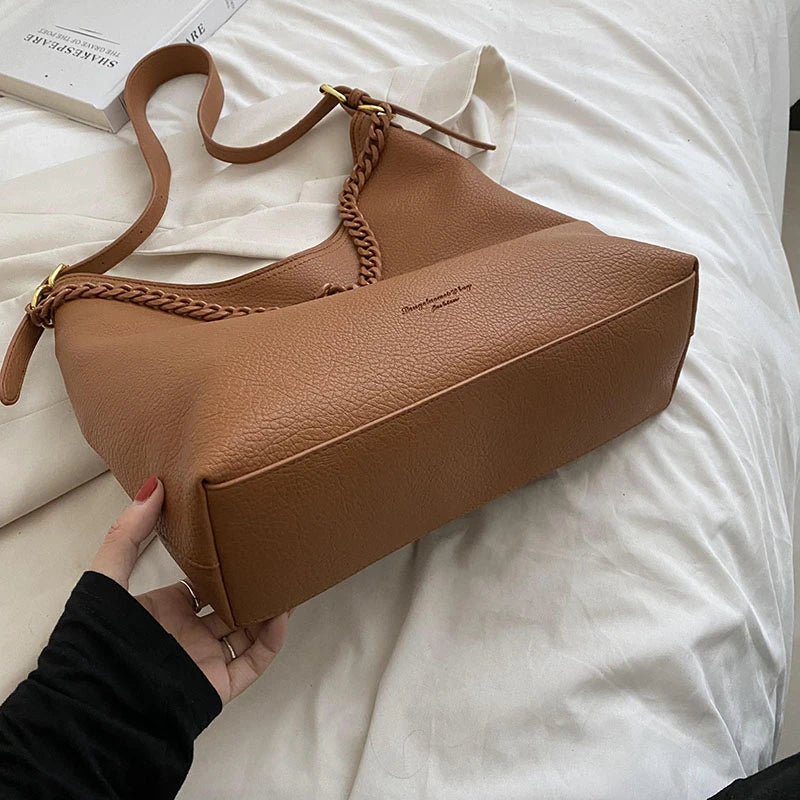 Multi-Zipper Women Shoulder Bags Chain Handbag Large Capacity Crossbody